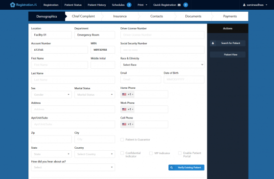 Streamline registration with patient registration software ...